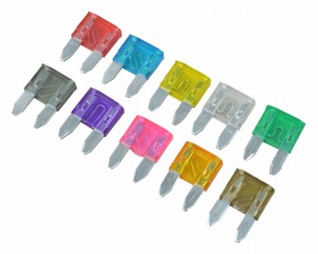 Assorted Mini Blade Fuses (10 Per Pack)